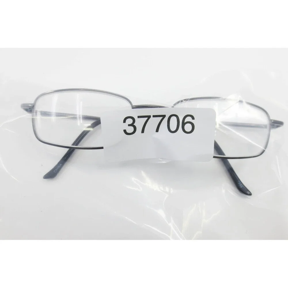 Modern Metal MM 9013 GM Gunmetal Rectangular Eyeglasses Frames 51-18-140